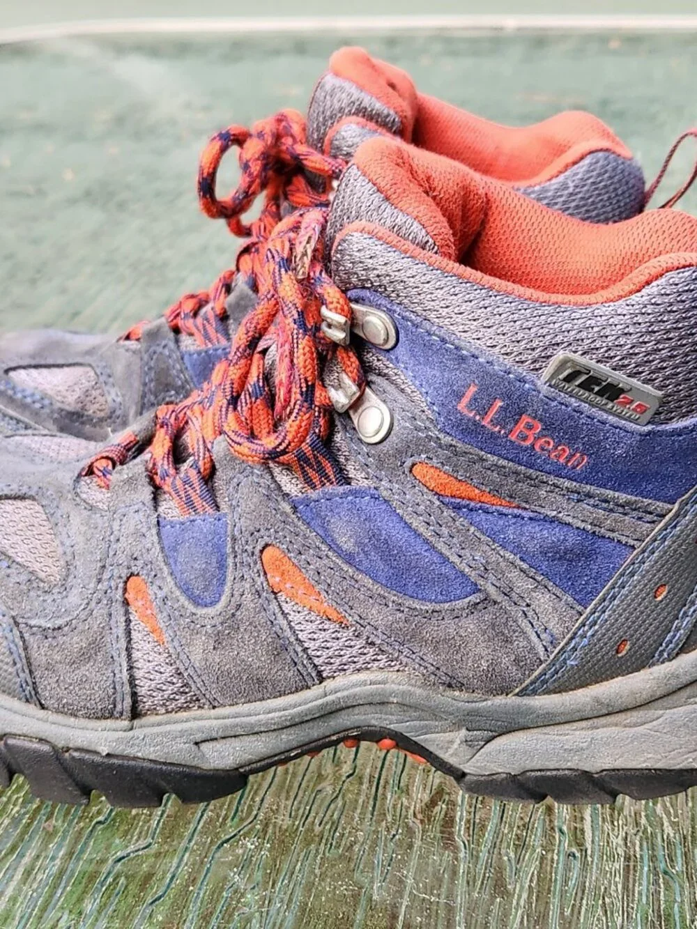 Youth Size 4 L.L. Bean Waterproof Hiking Boots